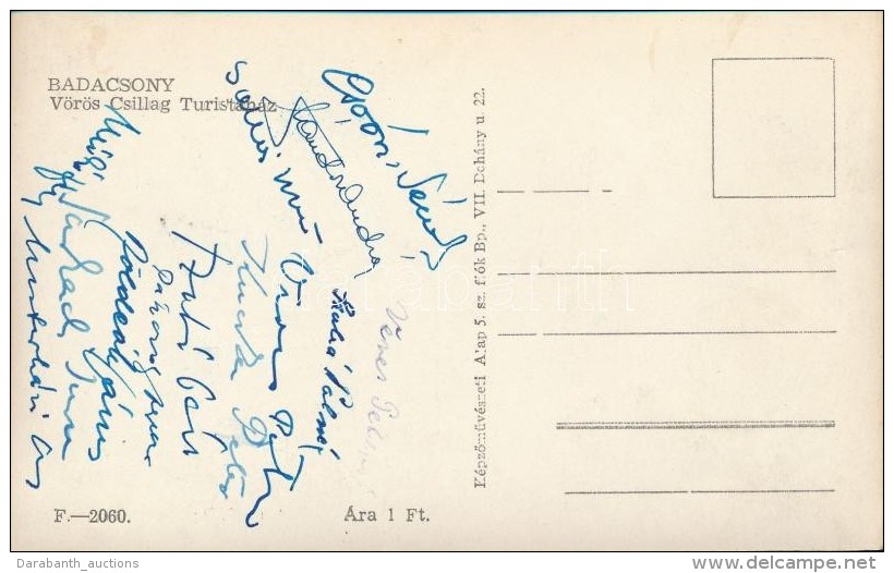 Cca 1965 Cso&oacute;ri S&aacute;ndor (1930-2016), Veres P&eacute;ter (1897-1970), Szab&oacute; P&aacute;l... - Unclassified