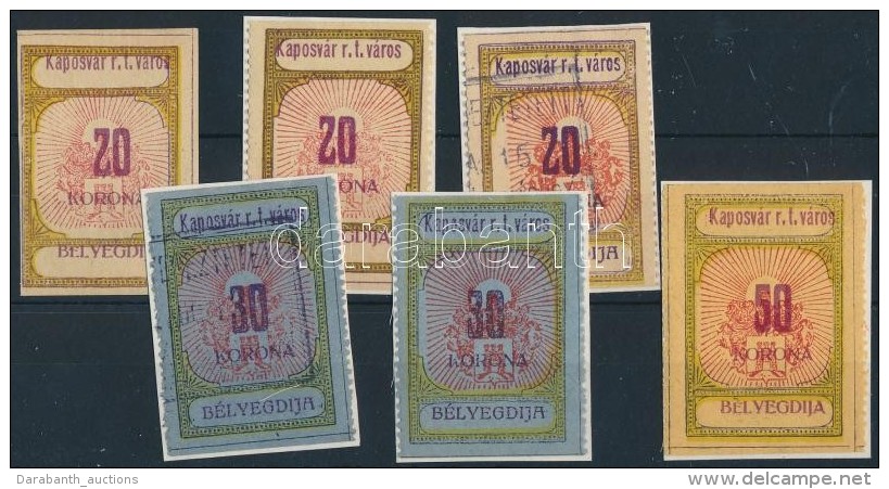 1922 Kaposv&aacute;r 6 Db 3 Klf B&eacute;lyeg (16.000) - Unclassified