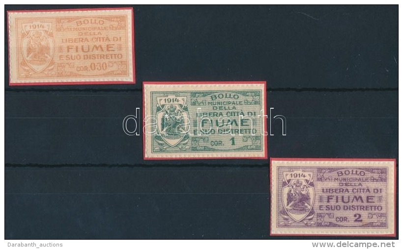 1914 Fiume SZ.KIR.V. 3 Klf Okirati Illet&eacute;kb&eacute;lyege ( 21.000) - Unclassified
