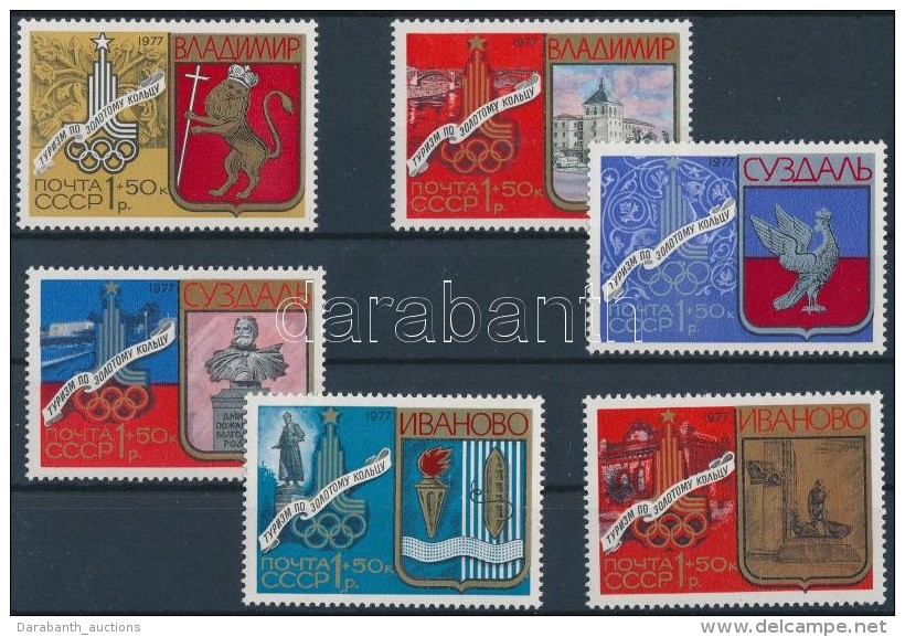 ** 1977 Olimpiai J&aacute;t&eacute;kok Sor Mi 4686-4691 - Altri & Non Classificati