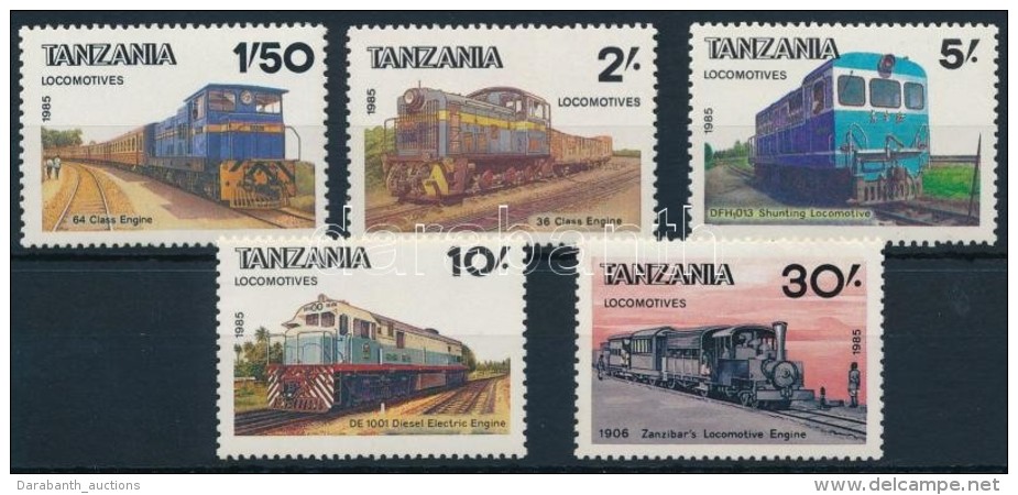 ** 1985 Mozdonyok Sor Mi 281-285 - Other & Unclassified