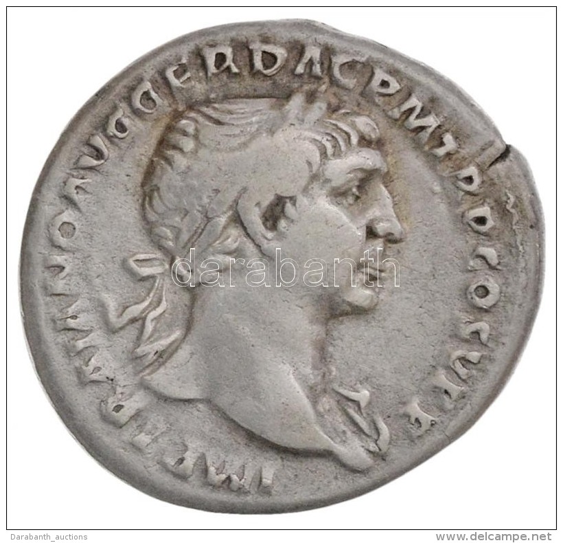 R&oacute;mai Birodalom / R&oacute;ma / Traianus 103-111. Den&aacute;r Ag (2,78g) T:2 / 
Roman Empire / Rome /... - Unclassified