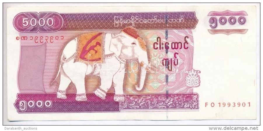 Mianmar 2009. 5000K T:II
Myanmar 2009. 5000 Kyats C:XF - Non Classés