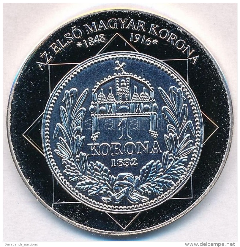 DN 'A Magyar Nemzet P&eacute;nz&eacute;rm&eacute;i - Az ElsÅ‘ Magyar Korona 1892-1925' Ag Eml&eacute;k&eacute;rem... - Unclassified