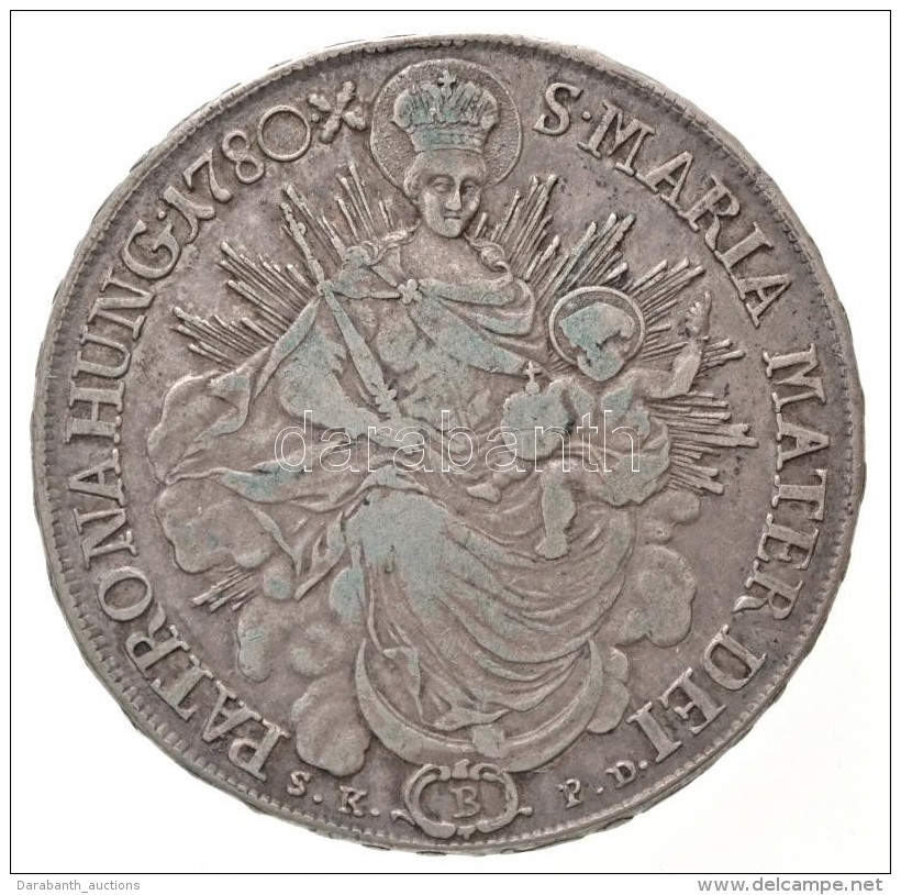 1780B SK-PD Tall&eacute;r Ag 'M&aacute;ria Ter&eacute;zia' (27,92g) T:2,2-
Hungary 1780B SK-PD Thaler Ag 'Maria... - Ohne Zuordnung