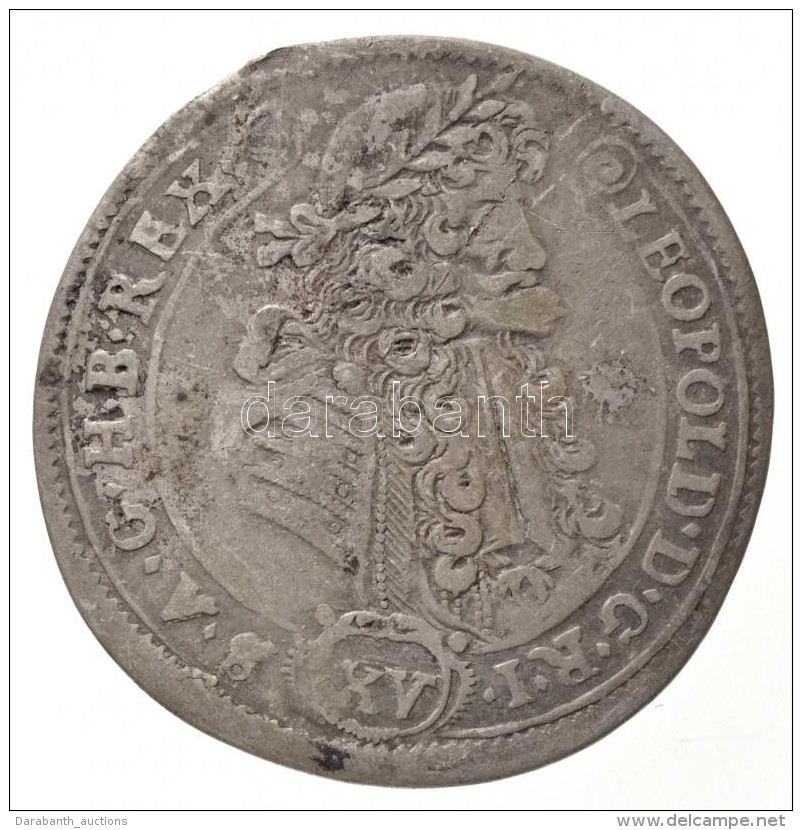 1689K-B 15kr Ag 'I. Lip&oacute;t' (6,25g) T:2-
Hungary 1689K-B 15 Kreuzer Ag 'Leopold I' (6,25g)... - Unclassified