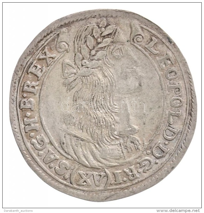 1677K-B 15kr Ag 'I. Lip&oacute;t' K&ouml;rm&ouml;cb&aacute;nya (6,08g) T:2,2- /  
Hungary 1677K-B 15 Kreuzer Ag... - Sin Clasificación