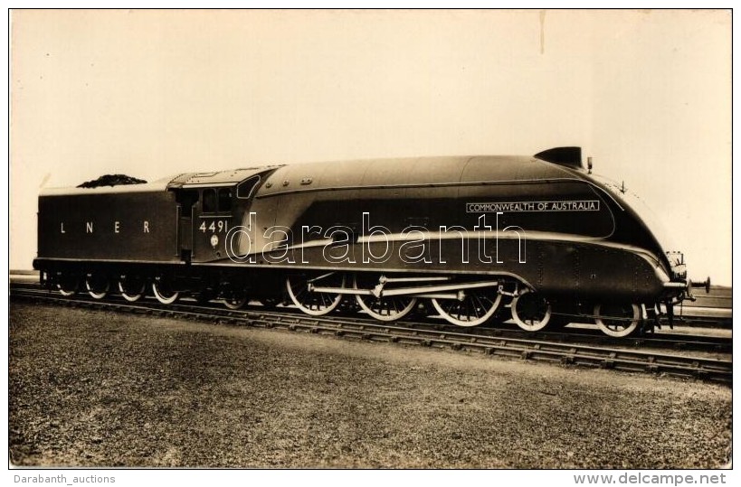 ** T2 L.N.E.R. 4-6-2. Type, Express Locomotive No. 4491. 'Commonwealth Of Australia' - Sin Clasificación