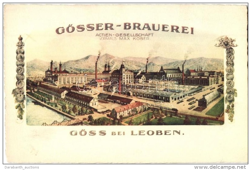 * T2 G&ouml;sser-Brauerei Actien Gesellschaft Vormals Max Kober. G&ouml;ss Bei Leoben / G&ouml;sser Brewery... - Unclassified