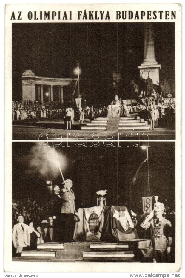 * T3 Az Olimpiai F&aacute;klya Budapesten; Az 1936-os Berlini Olimpia / The Olympic Flame In Budapest; The 1936... - Unclassified