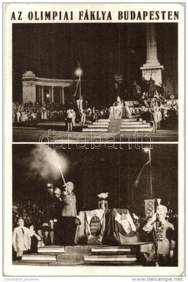 * T3 Az Olimpiai F&aacute;klya Budapesten; Az 1936-os Berlini Olimpia / The Olympic Flame In Budapest; The 1936... - Sin Clasificación