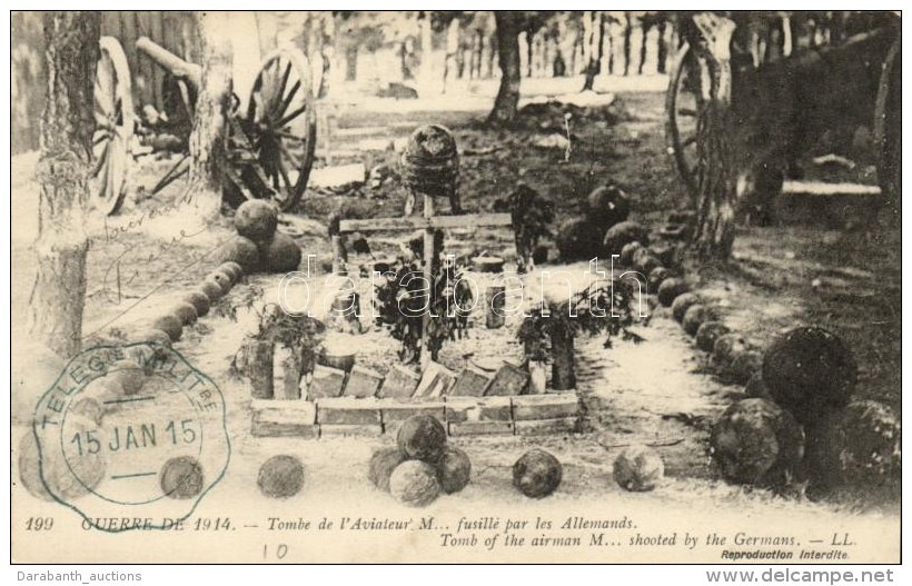 * T2 Tomb Of The Pilot M... Shooted By The Germans - Unclassified