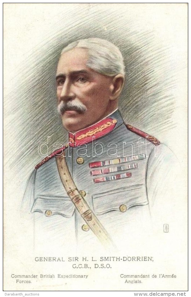 ** T2/T3 General Sir H. L. Smith-Dorrien, Commander British Expeditionary Forces, Series No. 236-7. - Sin Clasificación