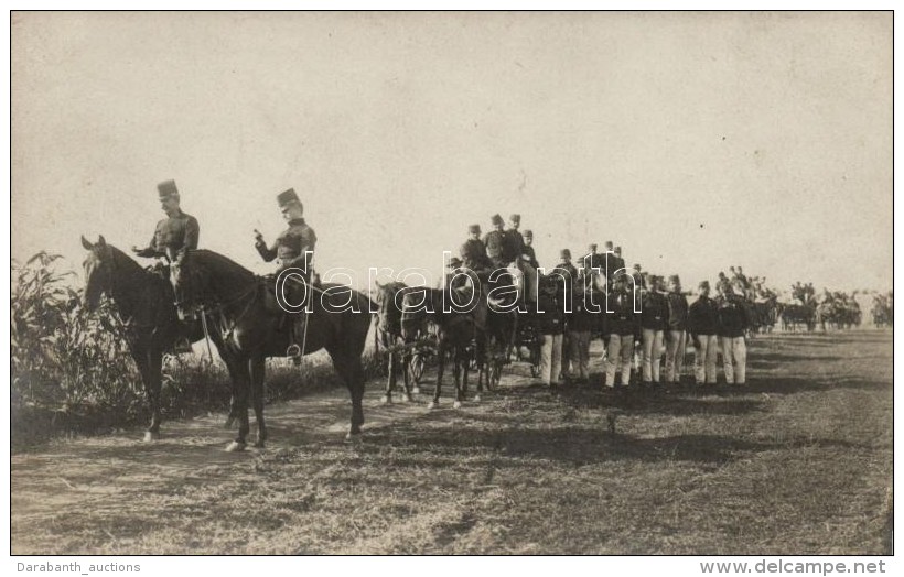 * T2/T3 1909 Magyar Gyalogs&aacute;gi Tisztek &eacute;s Honv&eacute;dek; Sch&auml;ffer &Aacute;rmin... - Sin Clasificación