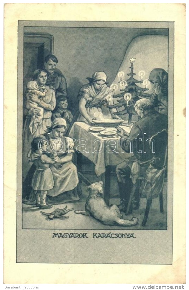 ** T3 Magyarok Kar&aacute;csonya. Ifj. Pataki Mih&aacute;ly Kiad&aacute;sa / WWI Hungarian Military Christmas S:... - Unclassified