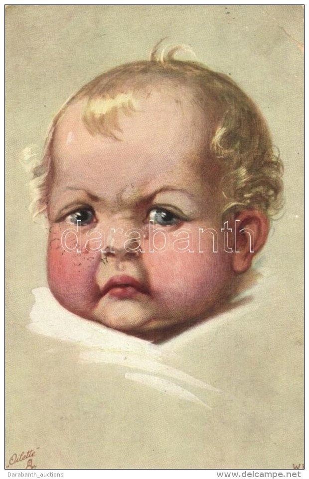 T3 Crying Child, Raphael Tuck &amp; Sons 'Oilette' Serie Lachen Und Weinen No. 949. , S: Fialkowska (EB) - Sin Clasificación