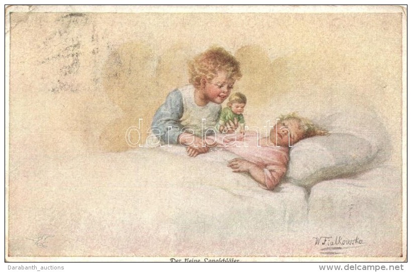 * T3 'Der Kleine Langschl&auml;fer' Wohlgemuth &amp; Lissner, 'Geschwisterliebe' No. 1122 / Sleeping Child S: W.... - Sin Clasificación