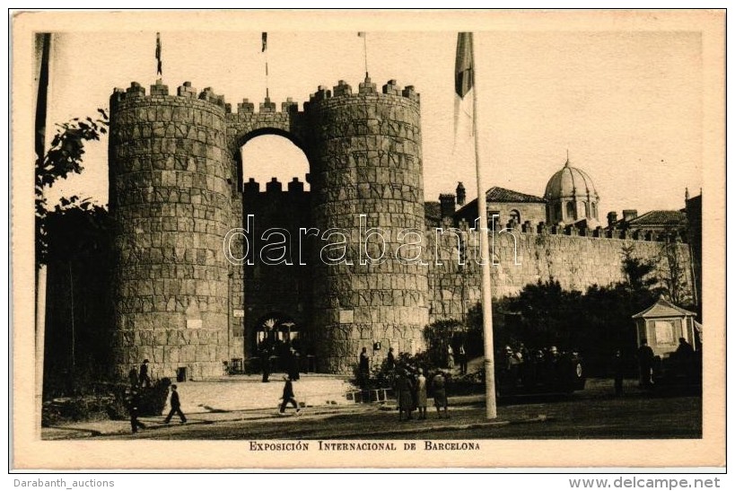 ** T4 Barcelona, Exposicion Internacional, Porta De Avila / Expo, Gate (cut) - Sin Clasificación