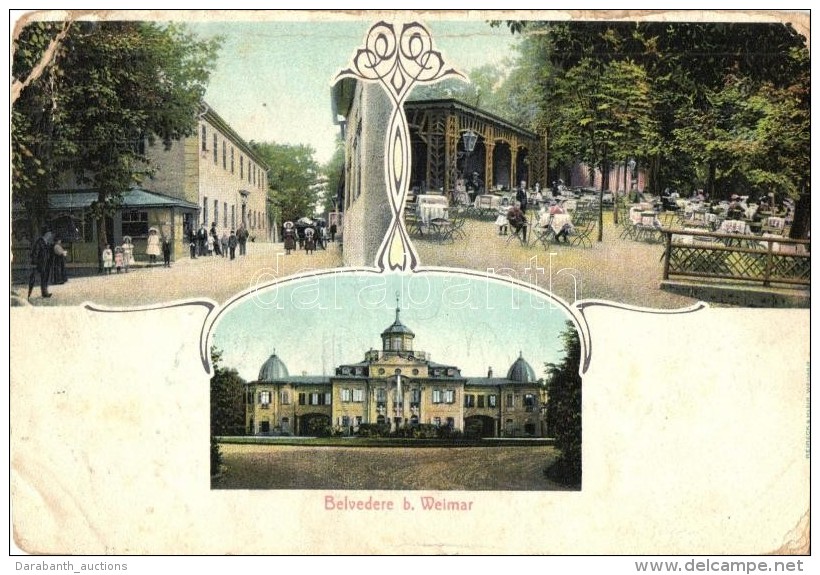 * T3/T4 Weimar Schloss Belvedere / Castle, Restaurant (fa) - Unclassified