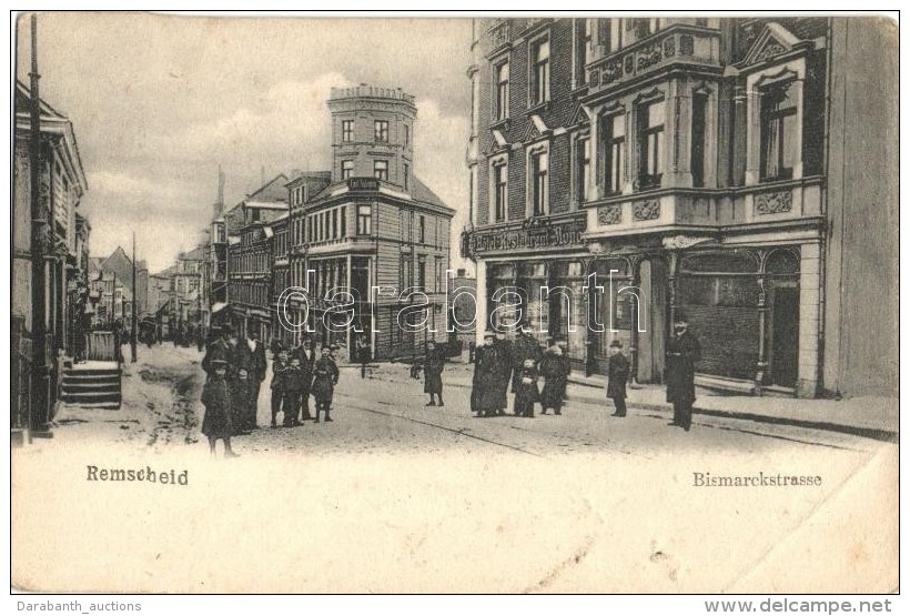 ** T4 Remscheid, Bismarckstrasse / Street , Hotel Restaurant Monopol (pinhole) - Unclassified