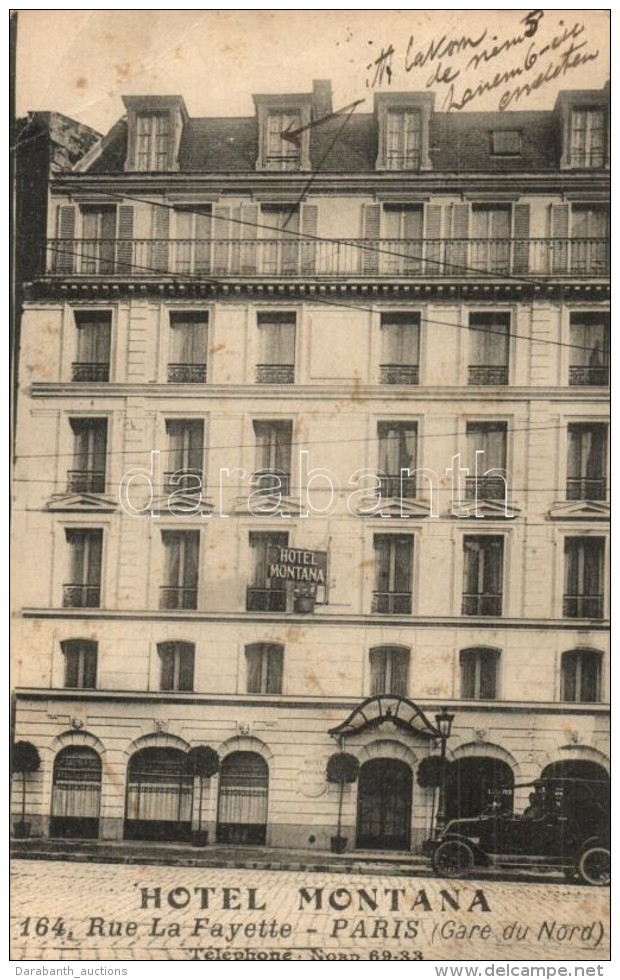 T3/T4 Paris, Hotel Montana, Rue La Fayette, Automobile (fa) - Unclassified