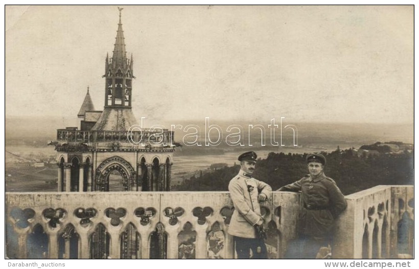 T2/T3 Laon, Blick Von Der Kathedrale Auf Ardon / View With German Soldiers - Sin Clasificación