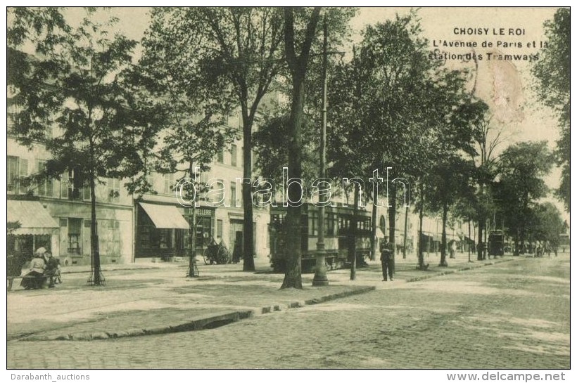 * T2 Choisy-le-Roi, Avenue De Paris, Tramway Station, Tram - Unclassified