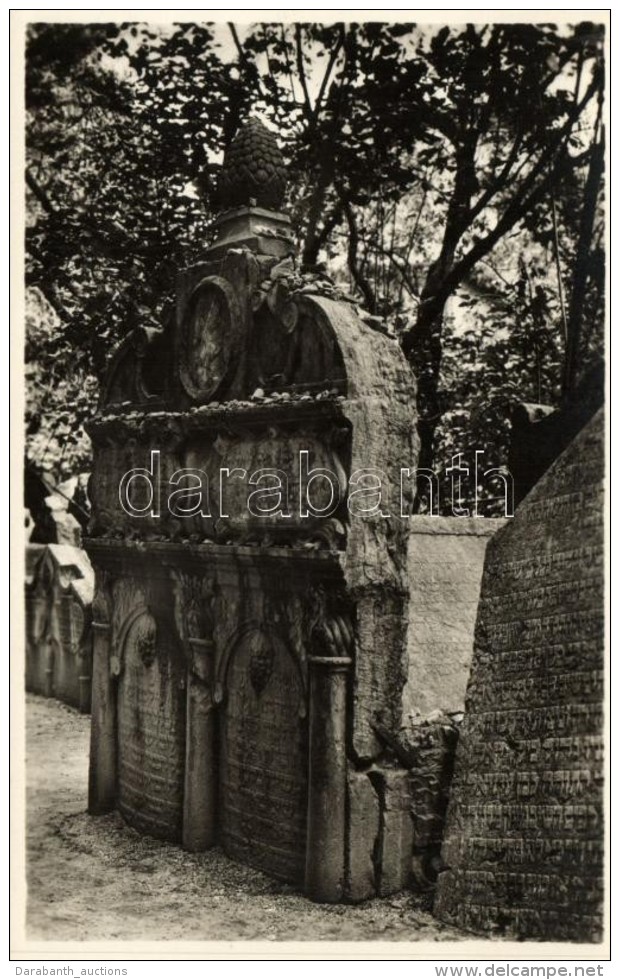 ** T1 Praha, Stary Zidovsky Hrbitov, Vysoky Rab&iacute; Lev / Jewish Cemetery, The Tomb Of Rabbi L&ouml;w - Unclassified