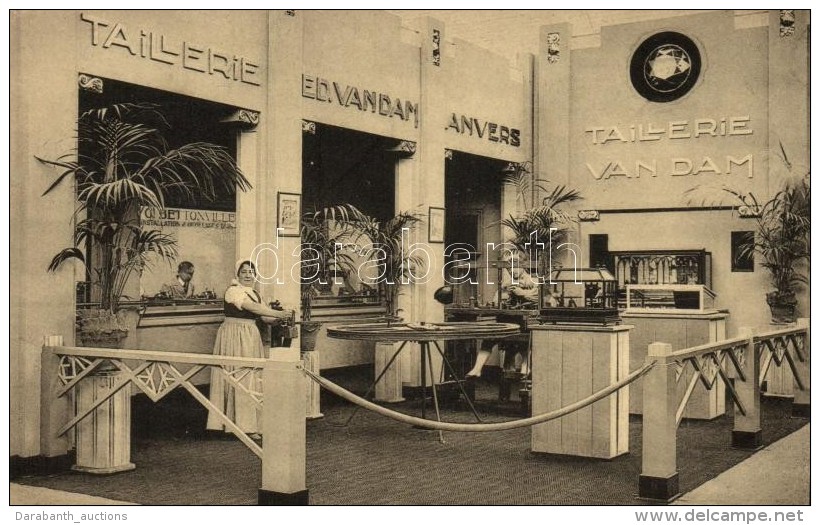 ** T1/T2 1930 Antwerp, Antwerpen; World's Fair, Tailerie Eduard Van Dam Diamond Manufacture's Expositon - Unclassified