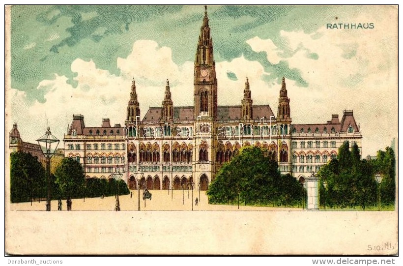 ** T2 Vienna, Wien, Rathaus / Town Hall, Litho - Unclassified