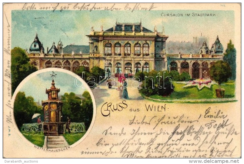 T2 Vienna, Wien, Stadtpark, Litho - Unclassified