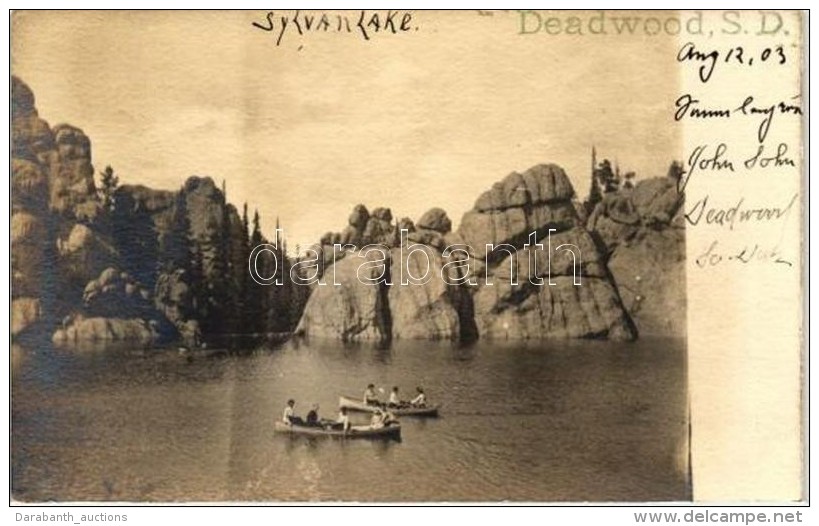 T2 1903 Sylvan Lake, South Dakota; Photo - Unclassified