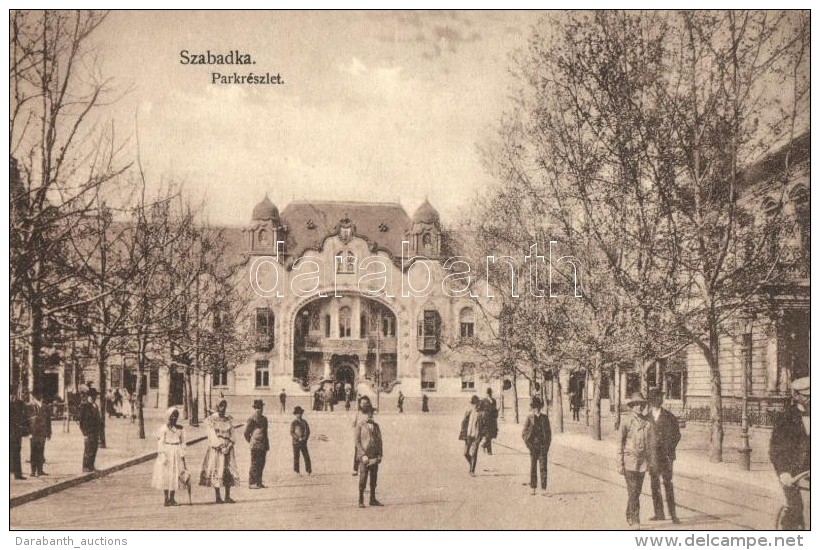 ** T2/T3 Szabadka, Subotica; Raichle-palota, Park, Heumann M&oacute;r Kiad&aacute;sa / Palace, Park (EK) - Unclassified