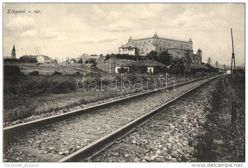 T2/T3 Z&oacute;lyom, Zvolen; V&aacute;r, Vas&uacute;ti S&iacute;nek / Castle, Railways (EB) - Sin Clasificación