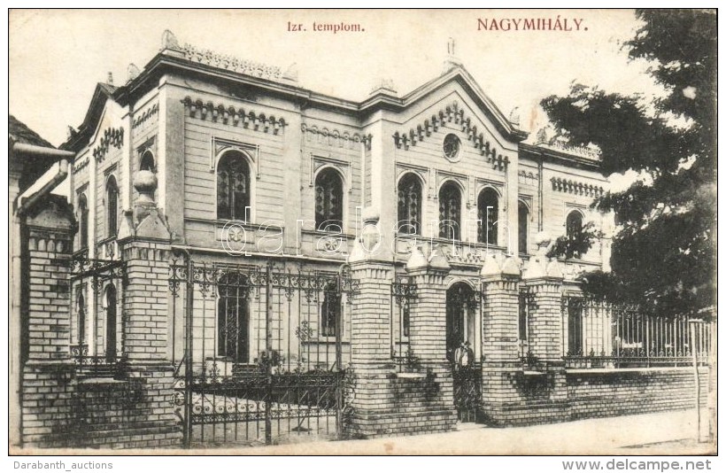 T3 Nagymih&aacute;ly, Mihalovce; Zsinag&oacute;ga, Kiadja Landesman B. / Synagogue (EB) - Sin Clasificación