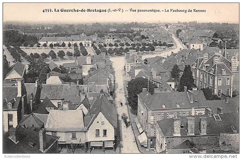 Le Guerche De Bretagne          35    Le Faubourg De Rennes        (voir Scan) - La Guerche-de-Bretagne