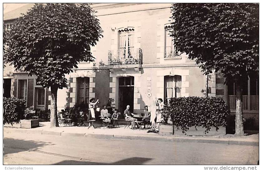 Le Guerche De Bretagne          35   Hôtel Des Gares; Grosset-Pinault.   Année  60        (voir Scan) - La Guerche-de-Bretagne