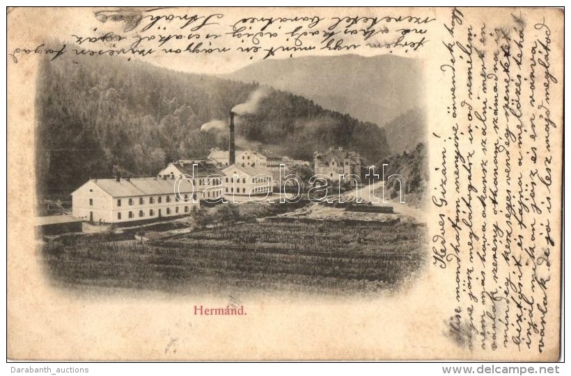 T2/T3 Herm&aacute;nd, Hermanecz, Harmanec; Pap&iacute;rgy&aacute;r / Paper Factory (fl) - Unclassified