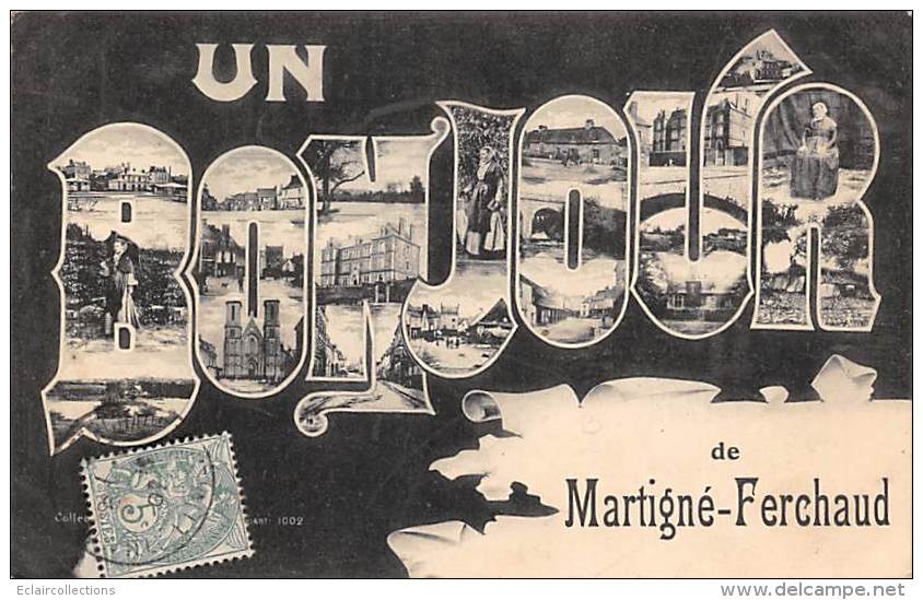 Martigné Ferchaud          35     Un Bonjour De....        (voir Scan) - Other & Unclassified