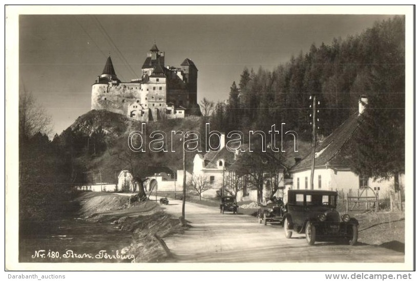 * T2 T&ouml;rcsv&aacute;r, T&ouml;rzburg, Bran; V&aacute;r, Automobilok / Castle, Automobiles. Atelier Gust Photo - Unclassified