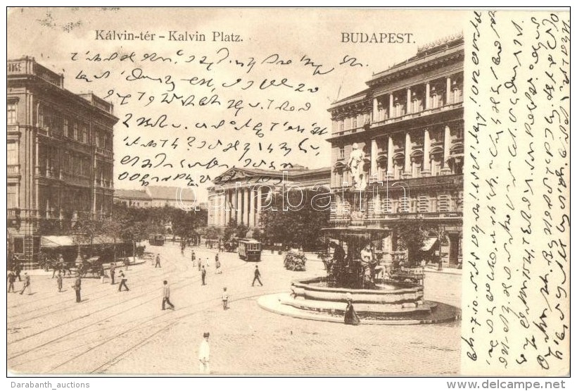 T2 Budapest VIII. K&aacute;lvin T&eacute;r, Sz&ouml;kÅ‘k&uacute;t, Villamos - Sin Clasificación