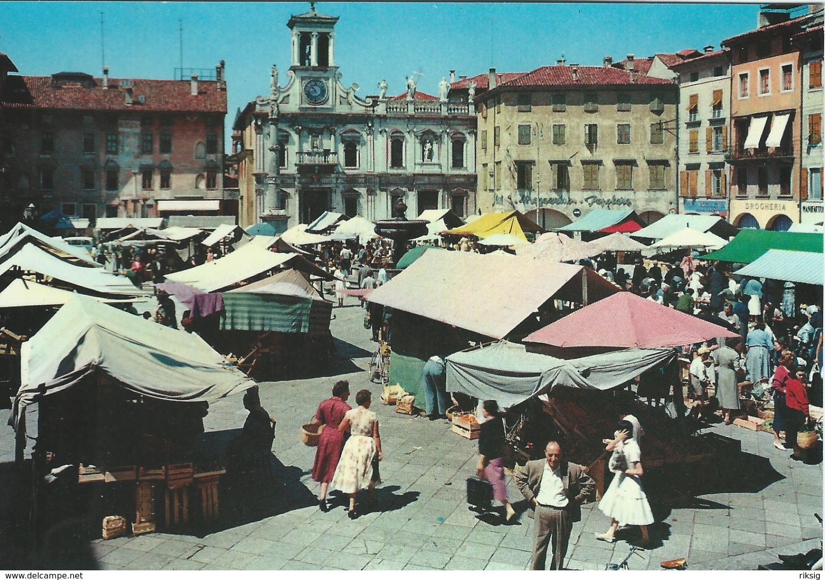 Udine - Piazza S. Giacomo - St James Square   Italy   # 06744 - Udine