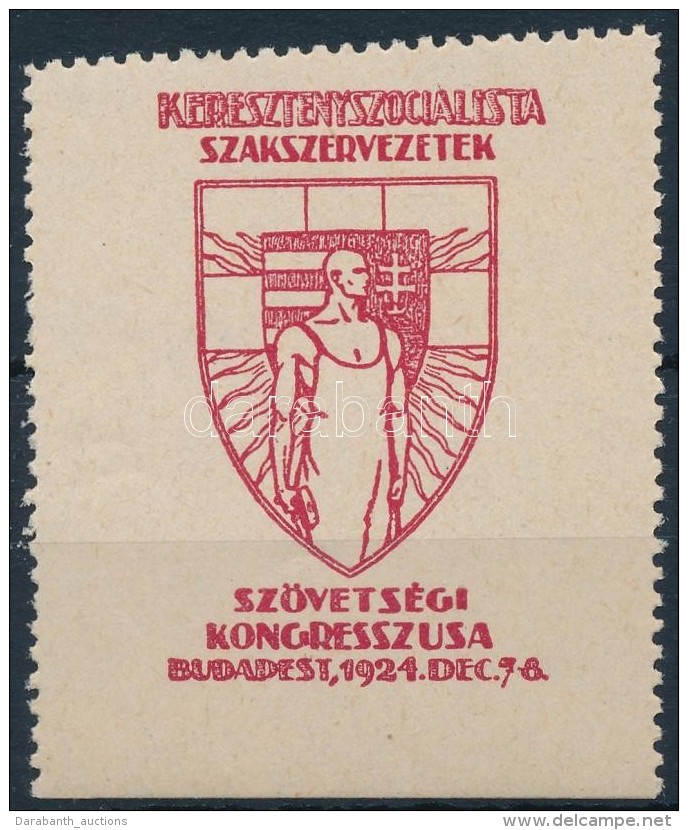 1921 Kereszt&eacute;nyszocialista Kongresszus Lev&eacute;lz&aacute;r&oacute; - Sin Clasificación