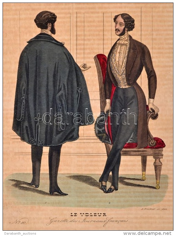 Brandon, Charles: Le Voleur, Gazette Des Journaux Francais. Anee 1842.
Leipzig, 1842. Baumg&auml;rtner. 54... - Estampas & Grabados
