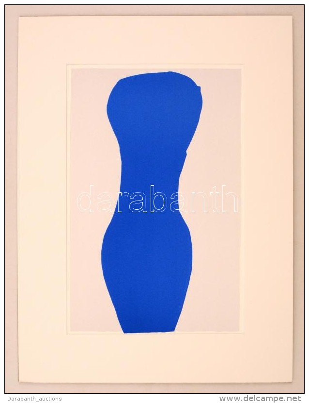 Henri Matisse (1869-1954): K&eacute;k Torz&oacute;. Szitanyomat, Pap&iacute;r,  Jelz&eacute;s N&eacute;lk&uuml;l,... - Otros & Sin Clasificación