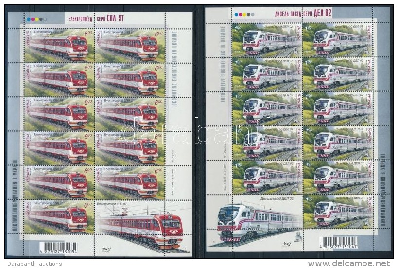 ** 2011 Mozdonyok Kis&iacute;v Sor Mi 1156-1159 - Otros & Sin Clasificación