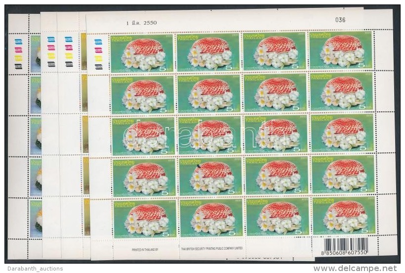 ** 2007 &Eacute;telekbÅ‘l K&eacute;sz&uuml;lt Alkot&aacute;sok Kis&iacute;vsor Mi 2504-2507 A - Otros & Sin Clasificación