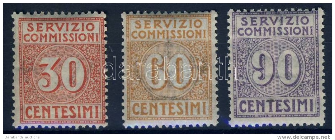 ** 1913 Verrechnungsmarken Mi 6-8 - Other & Unclassified