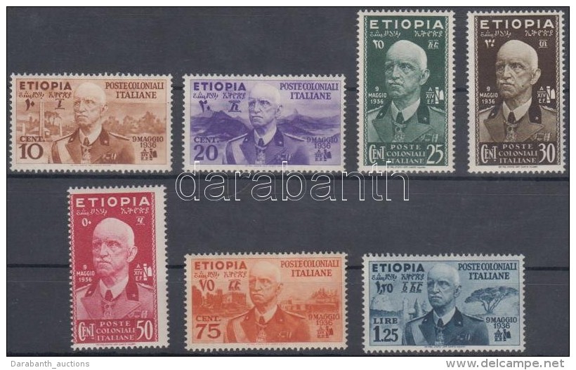 ** 1936 Forgalmi Sor Mi 1-7 - Other & Unclassified