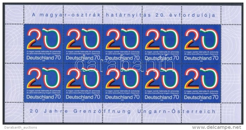 ** 2009 Magyar-osztr&aacute;k Hat&aacute;rnyit&aacute;s Kis&iacute;v Mi 2759 - Other & Unclassified